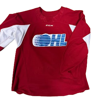 CCM - Maillot d'entraînement d'occasion de l'OHL (rouge)